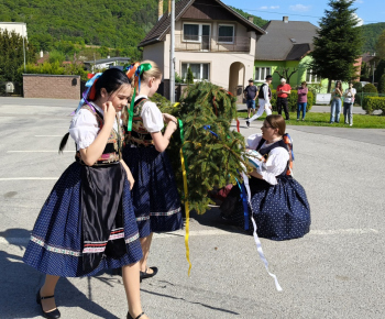 Kultúra / Stavanie mája na 1. mája