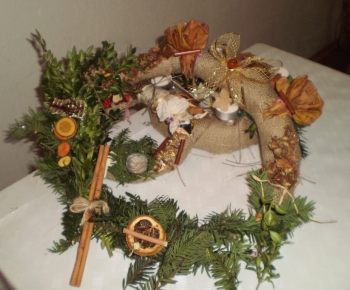 Tvorivé dielne - príprava vianočnej výzdoby