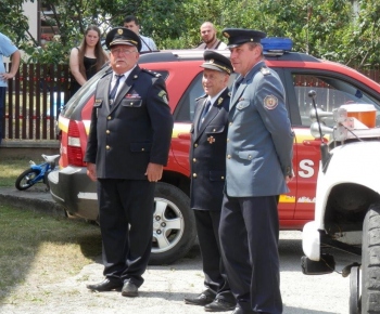 Hasičský zbor / Prevzatie hasičského auta